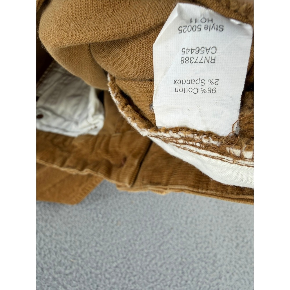 J.Crew Women's Corduroy Pants Bootcut 5-Pocket Size 27 S Camel Brown Stretch - Picture 11 of 13